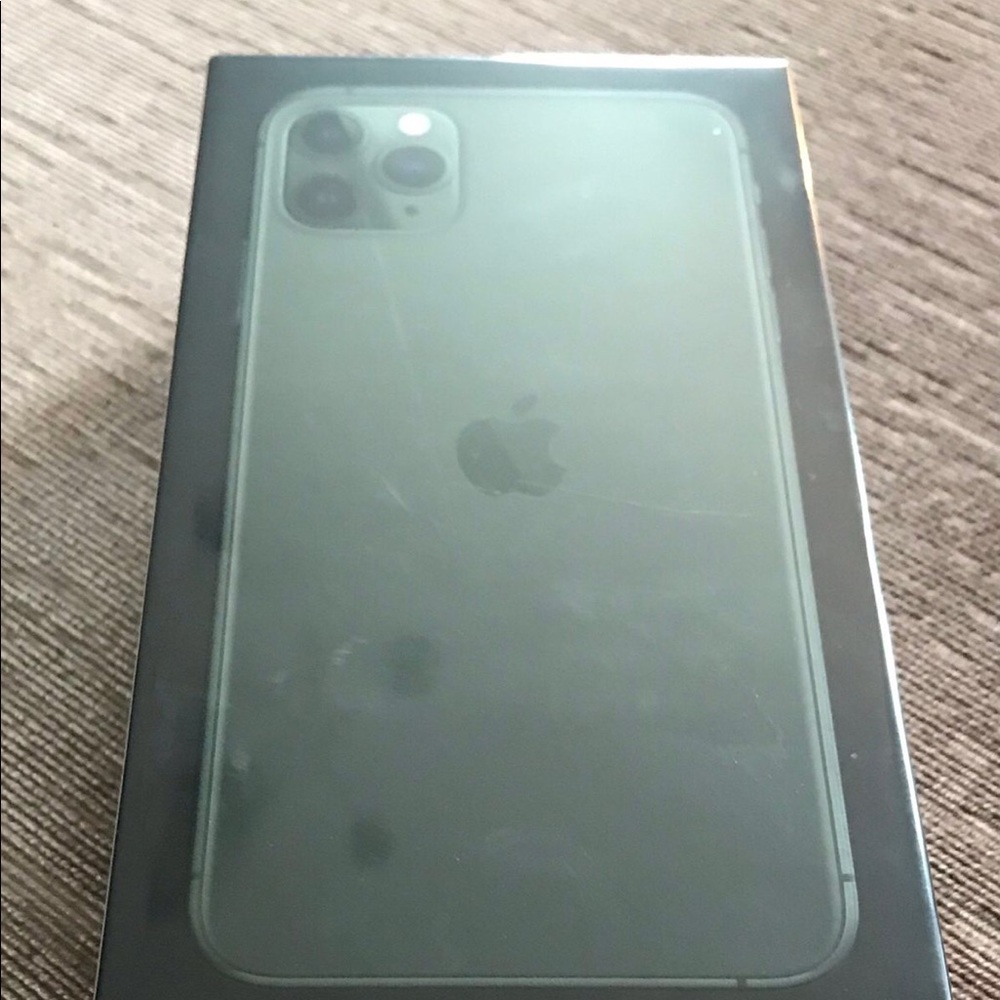 An iPhone 11 Pro midnight green fully unlocked